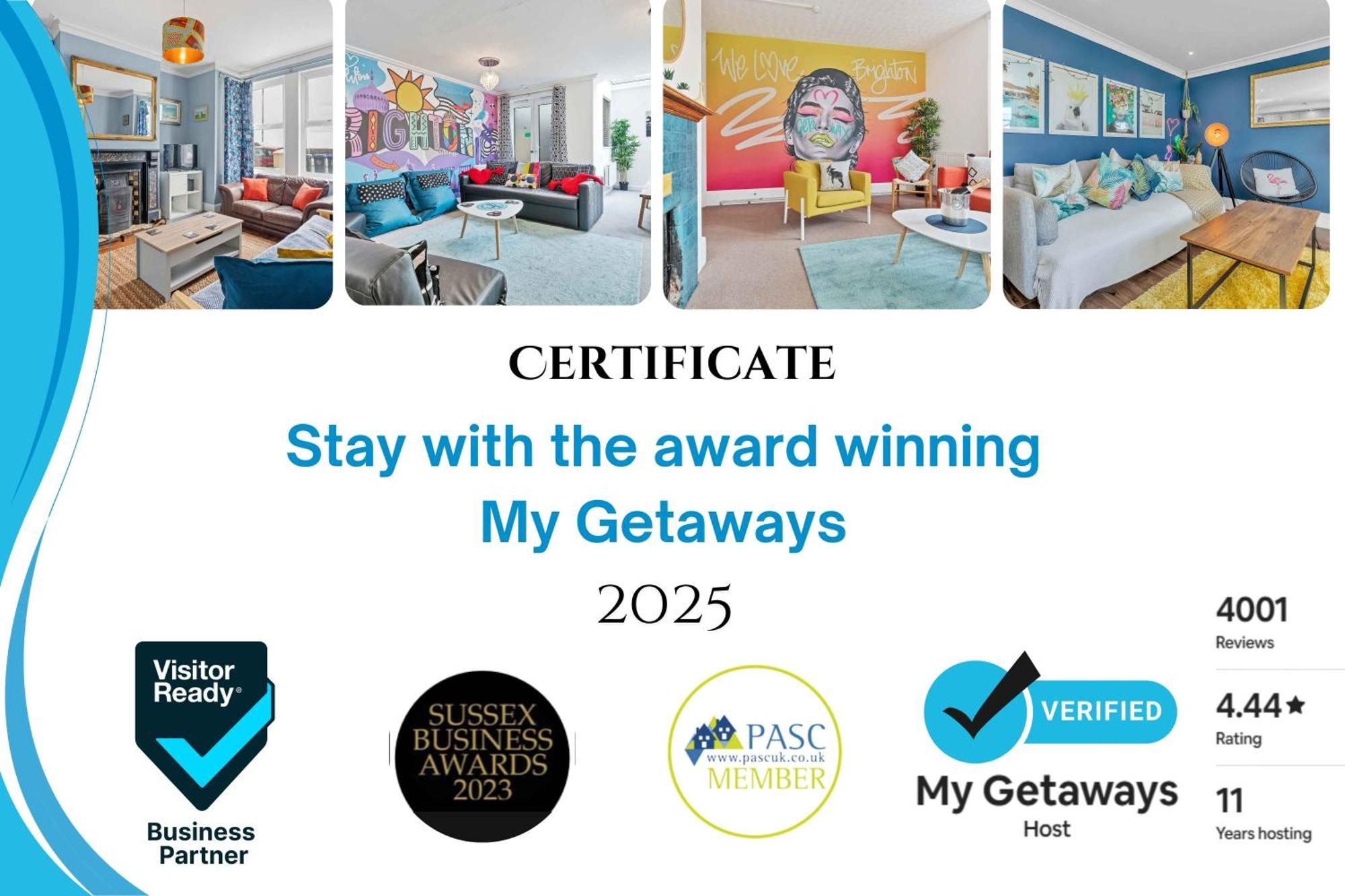 Apartmán On The Water With Free Parking - By My Getaways Hove Exteriér fotografie